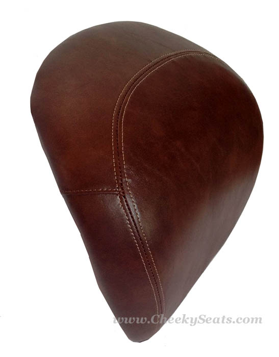 Vespa GT Scooter Top Case Backrest cover, Distressed Whiskey